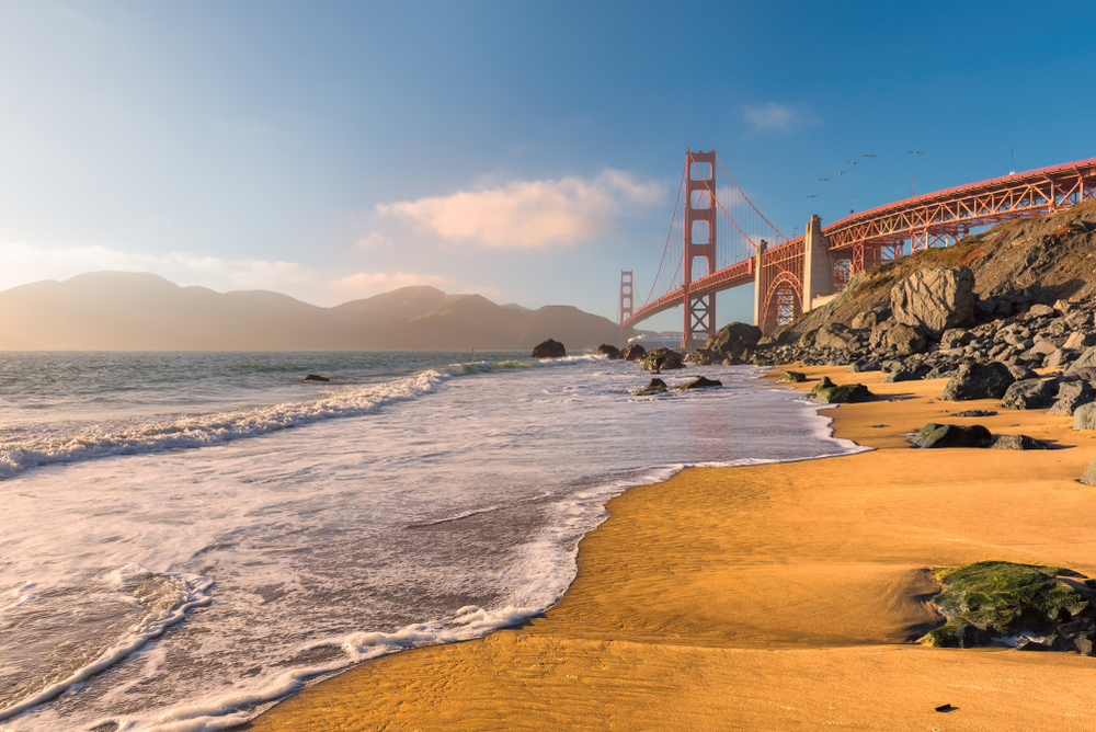 Most Golden gate w San Francisco, Kalifornia