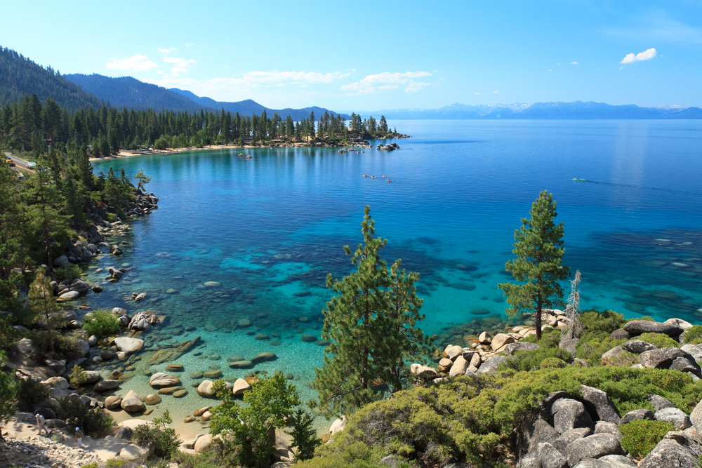 Jezioro Tahoe, Kalifornia, USA