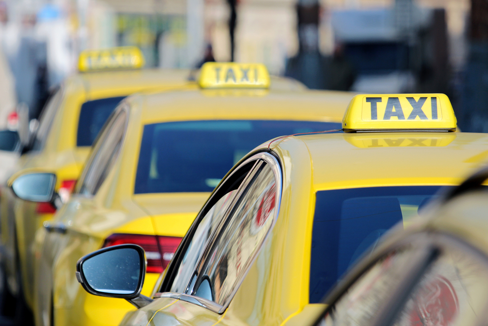 Żółte taksówki w USA, Kalifornia