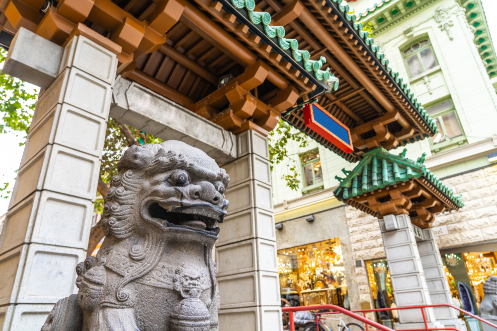 Chinatown Gate w San Francisco, Kalifornia.